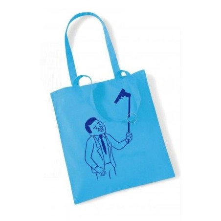Blue Selfie Tote Bag, Joan Cornellà